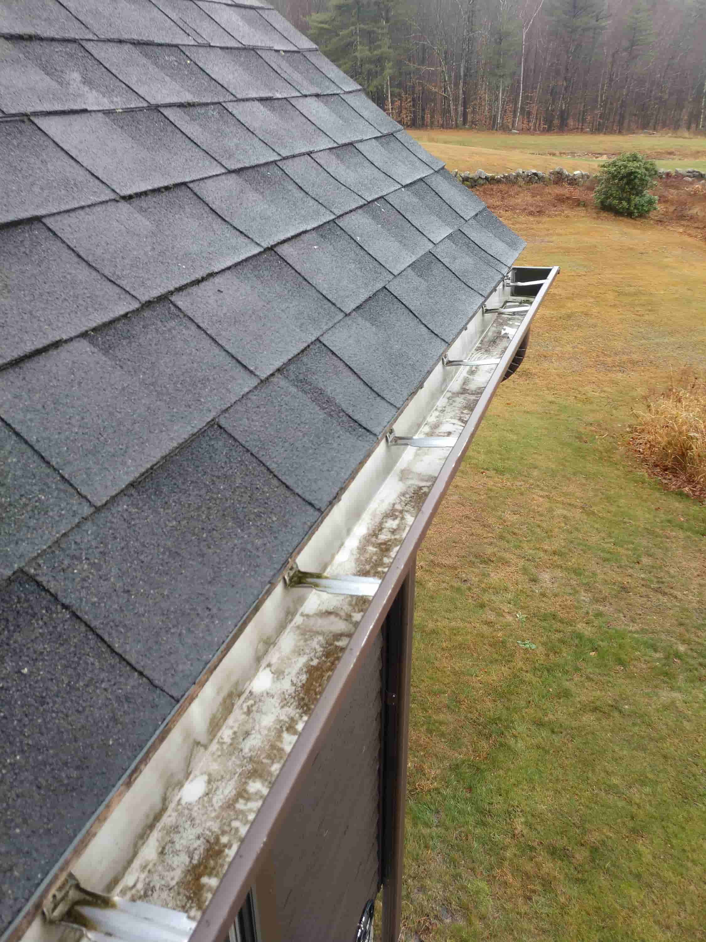 how to clean second story gutters