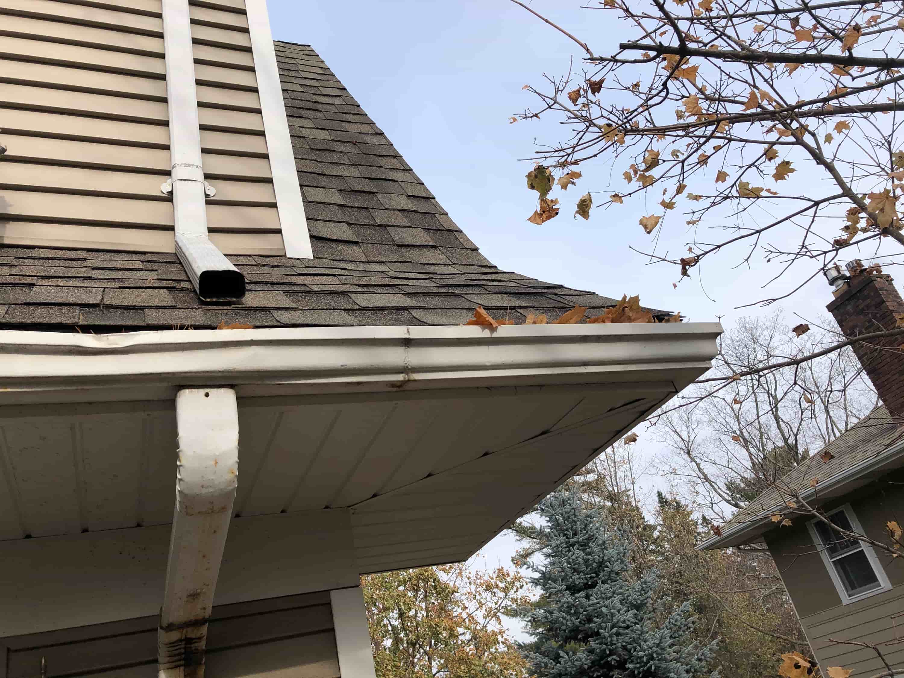average price to clean gutters