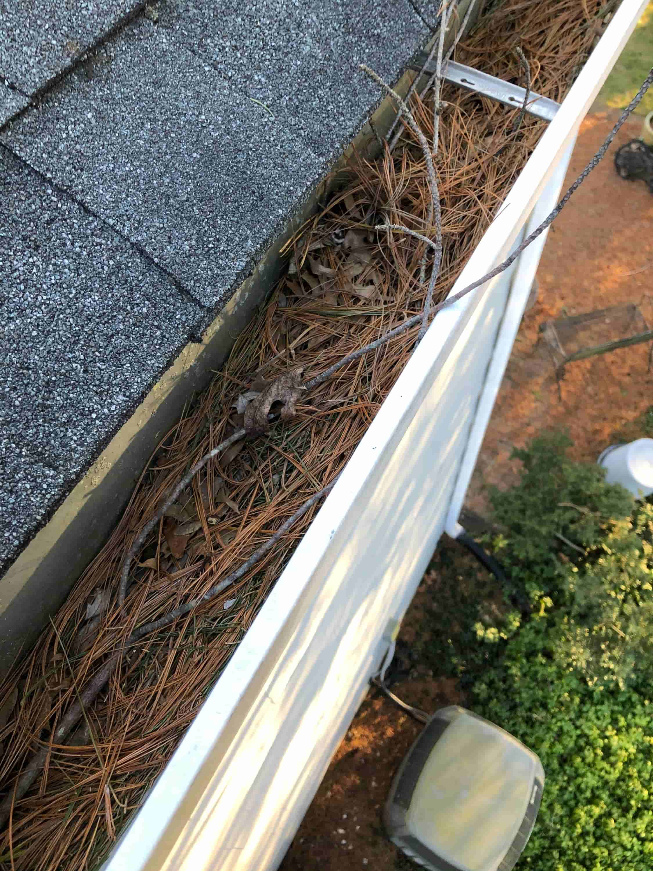 homemade gutter cleaning tool