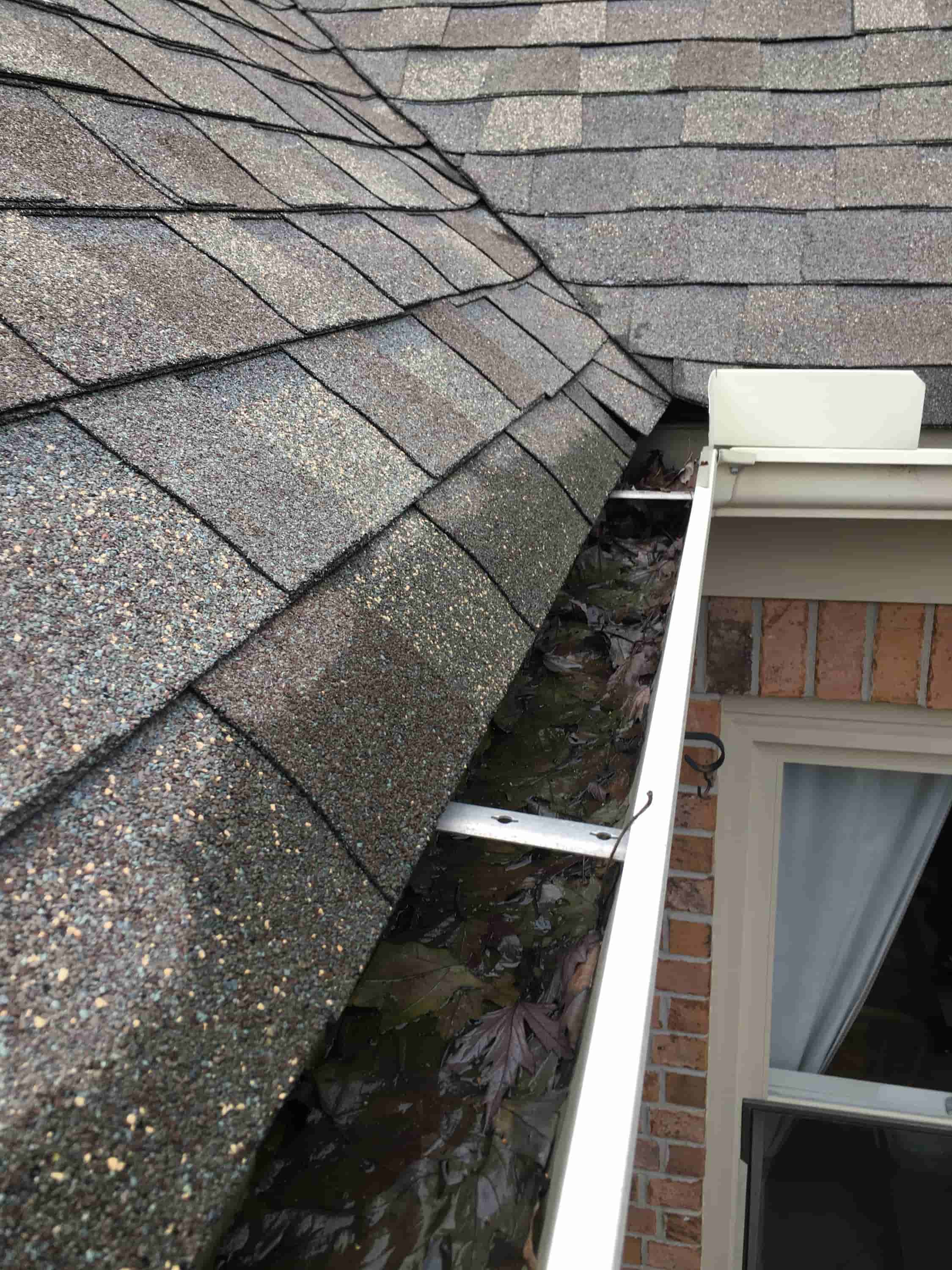 easy way to clean high gutters