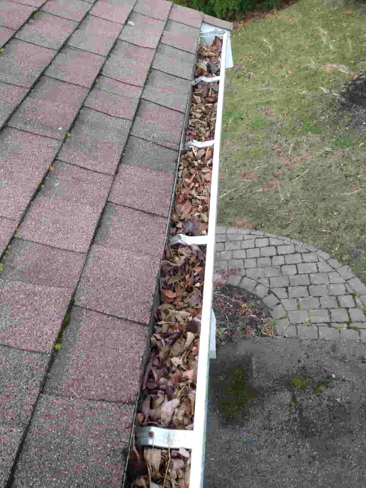 youtube gutter cleaning