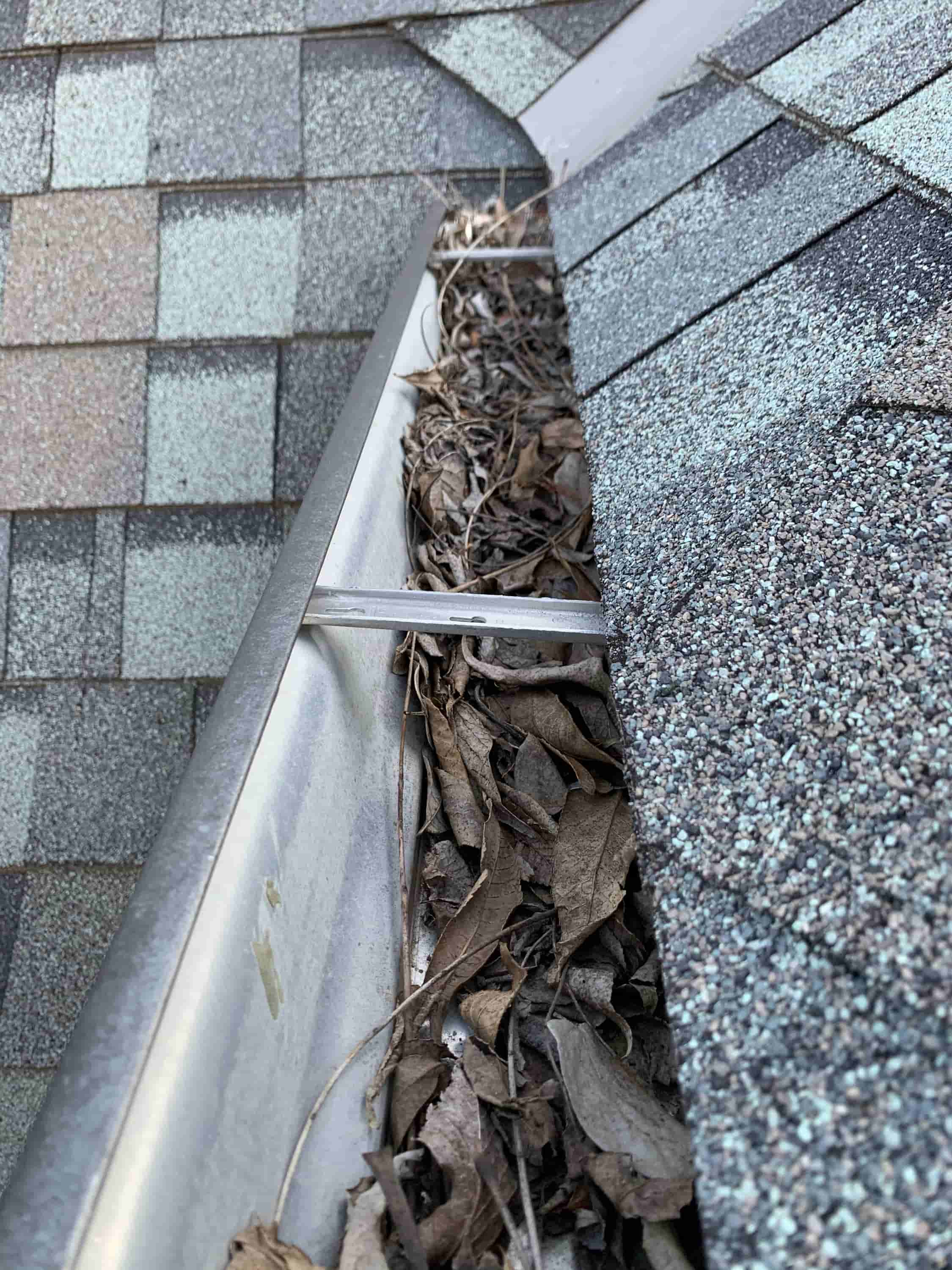 gutter cleaning high roof