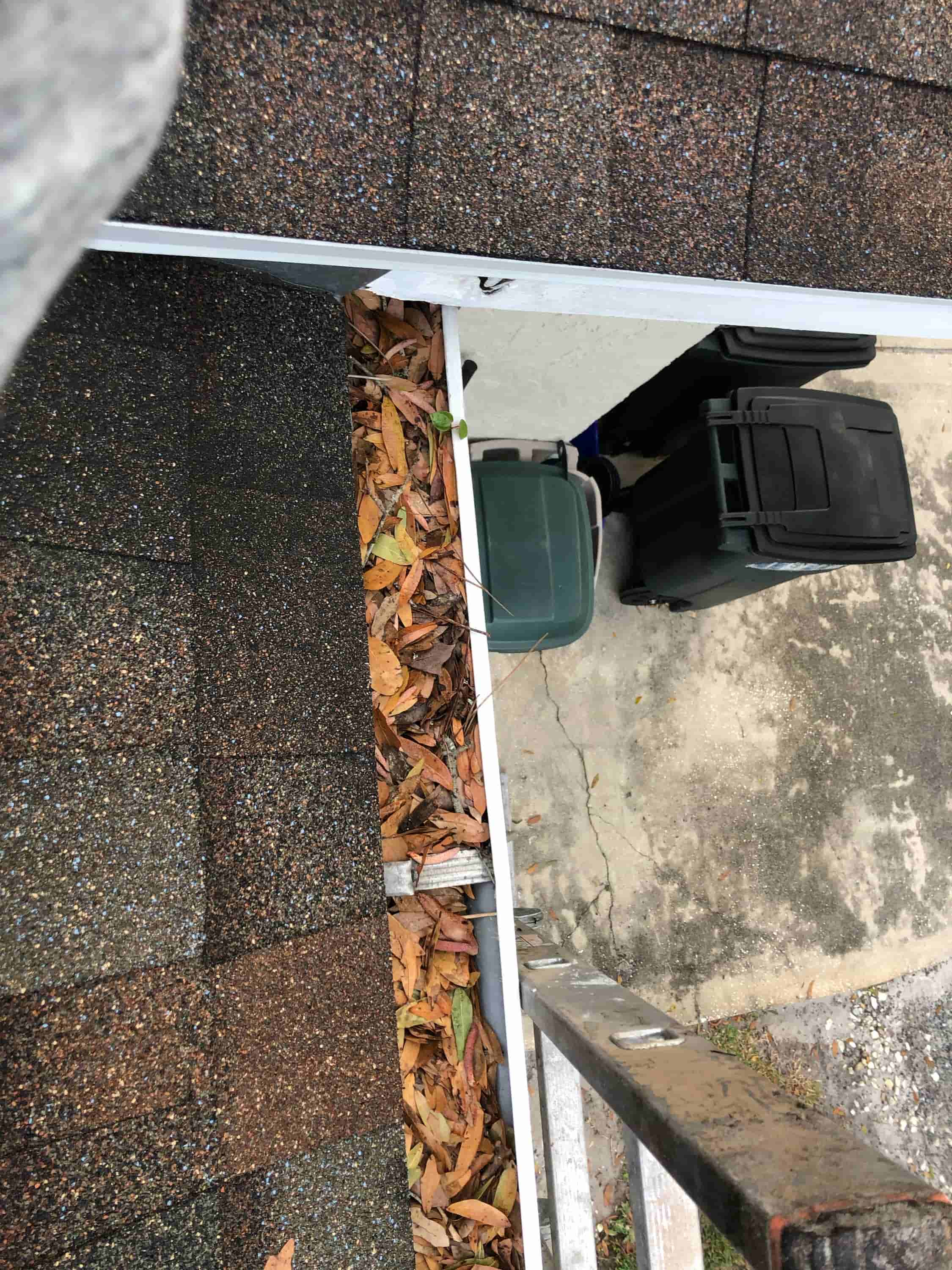 how to clear gutter drains