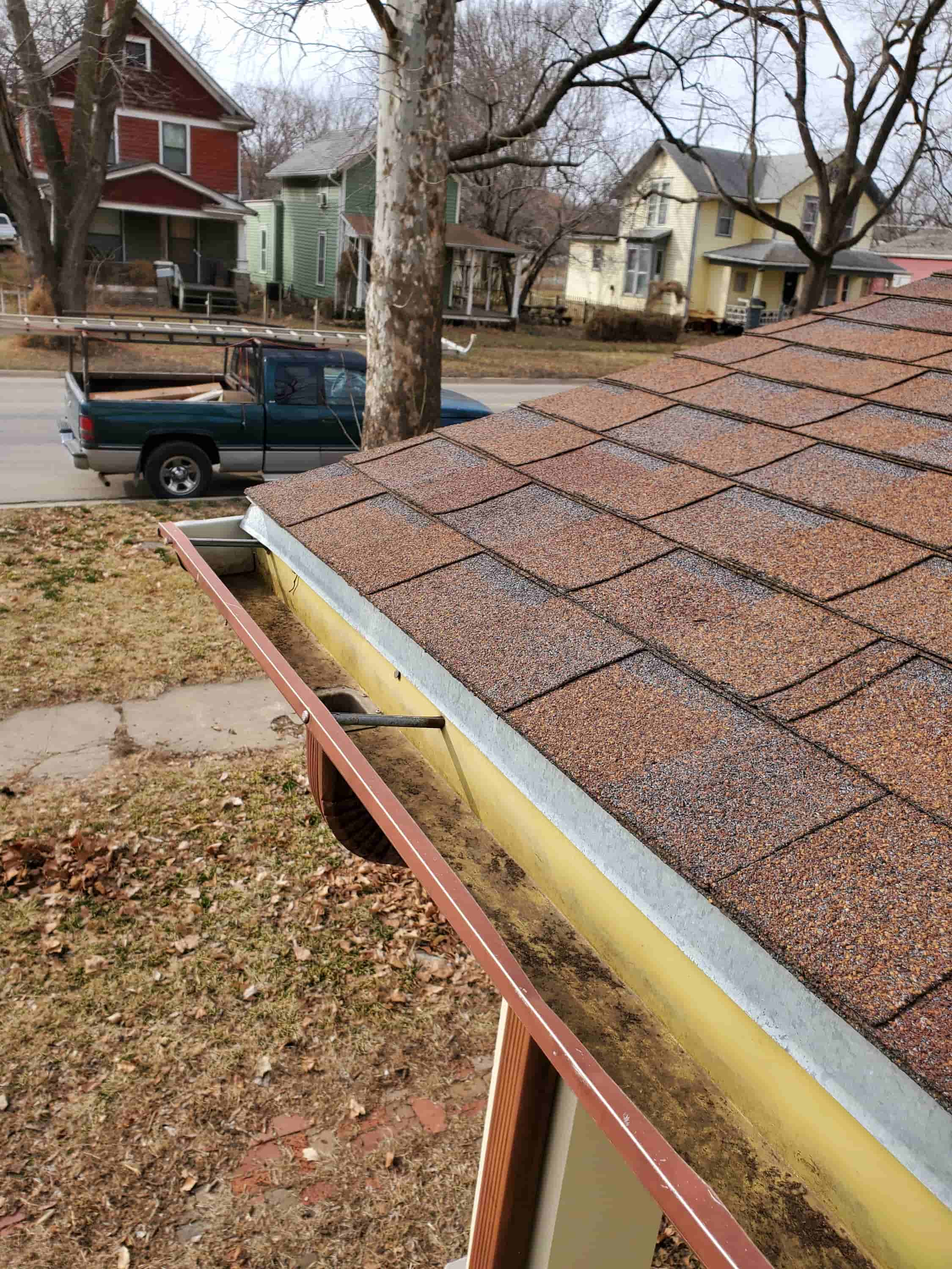 clean your gutters from the ground