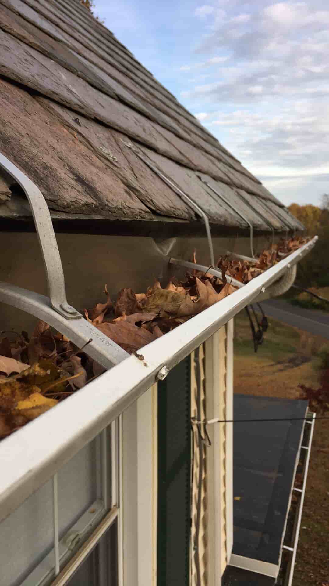 gutter cleaning in