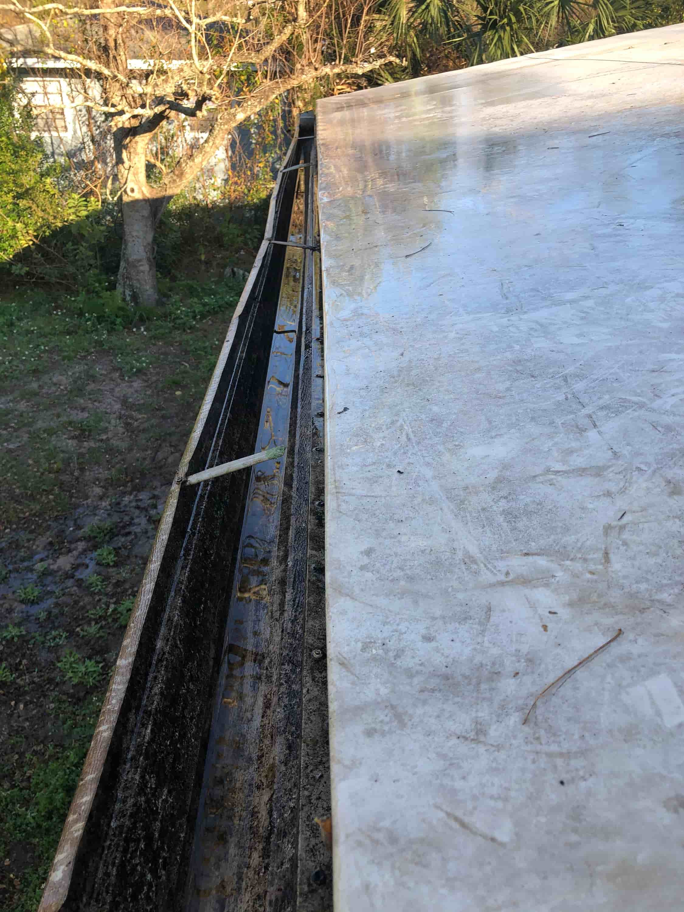 gutter guard cleaning