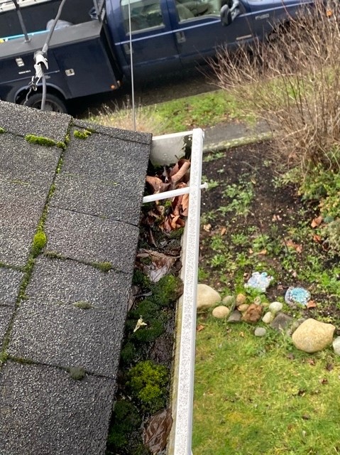 house gutter cleaning