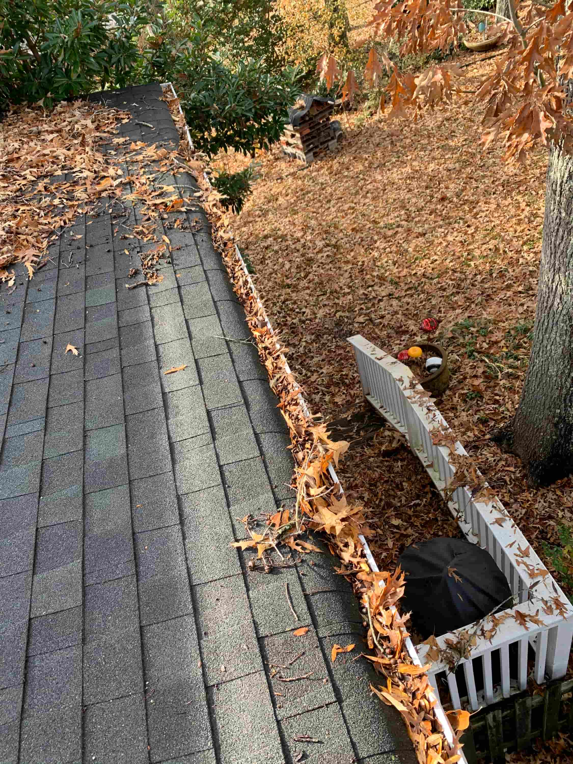 home gutter cleaning