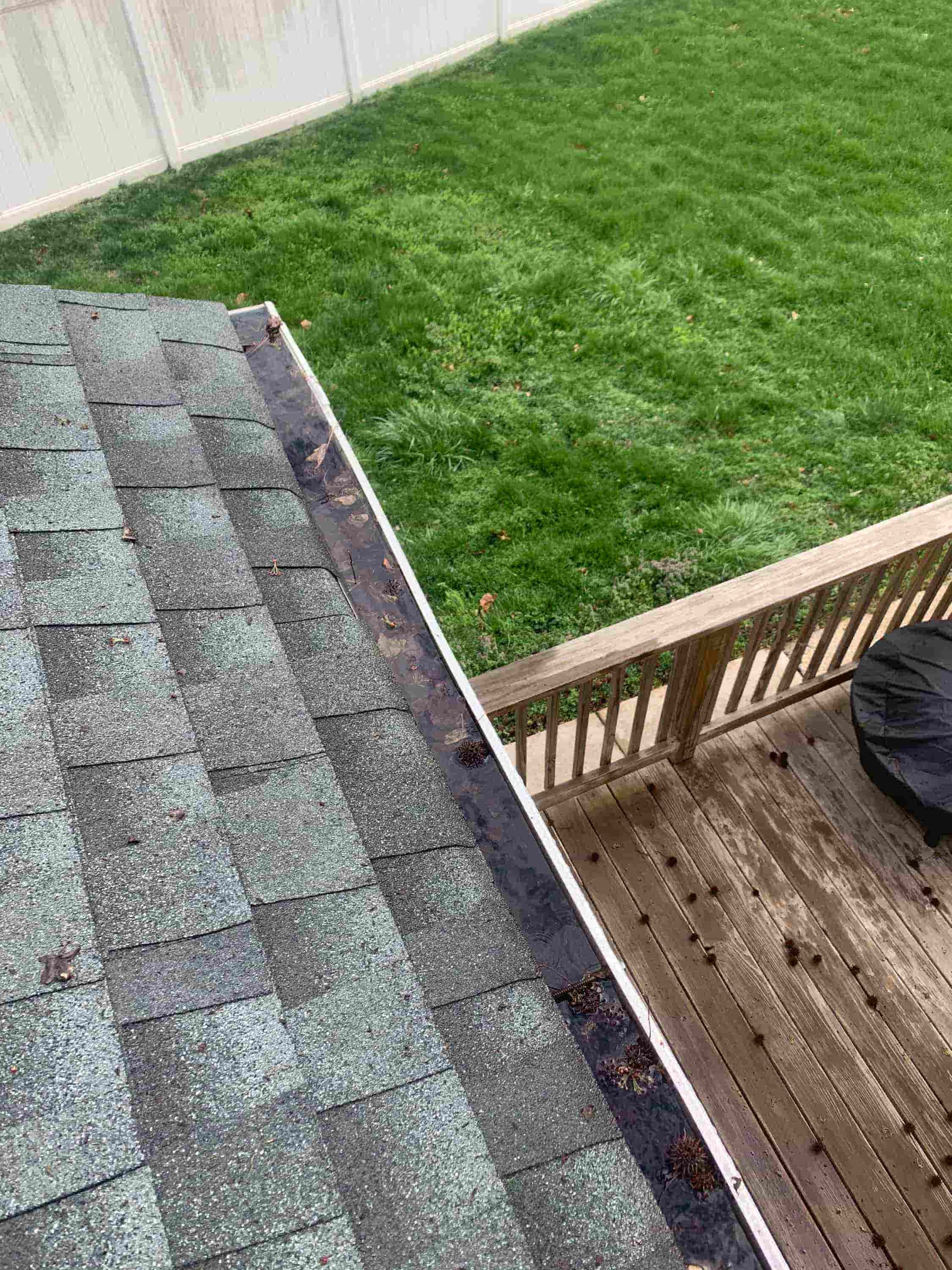 how to clean 2nd story gutters