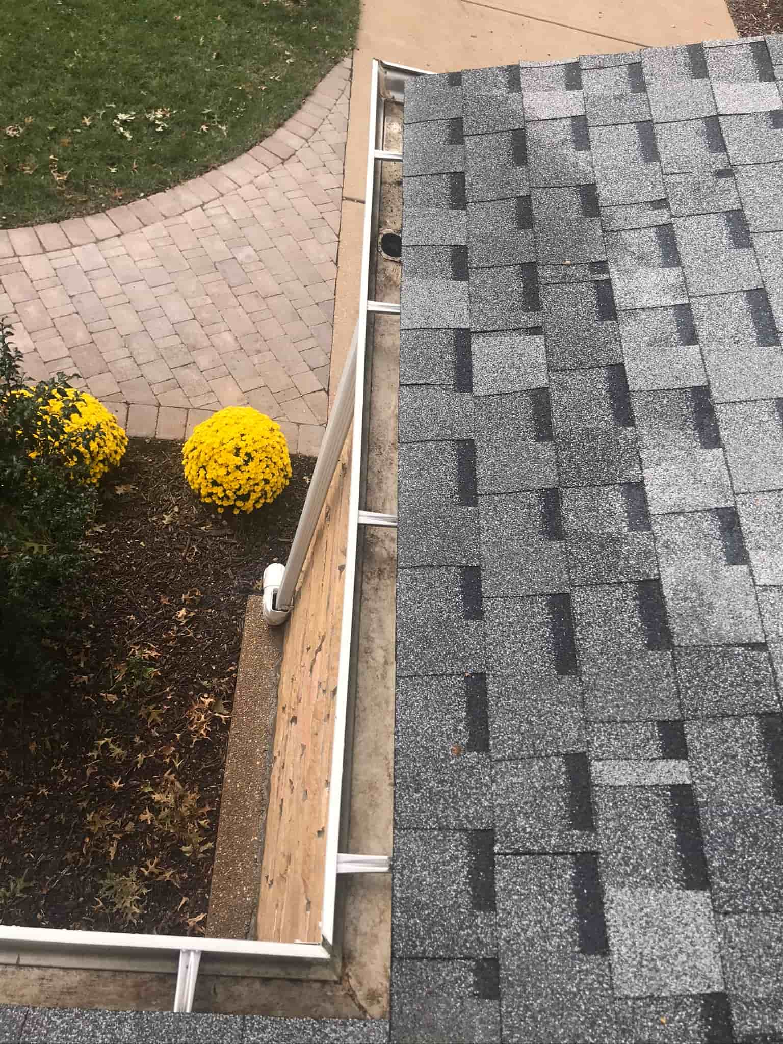 gutter hole repair