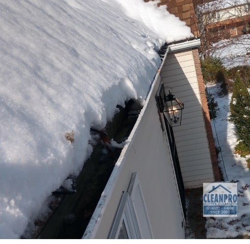 cleaning guttering fascia