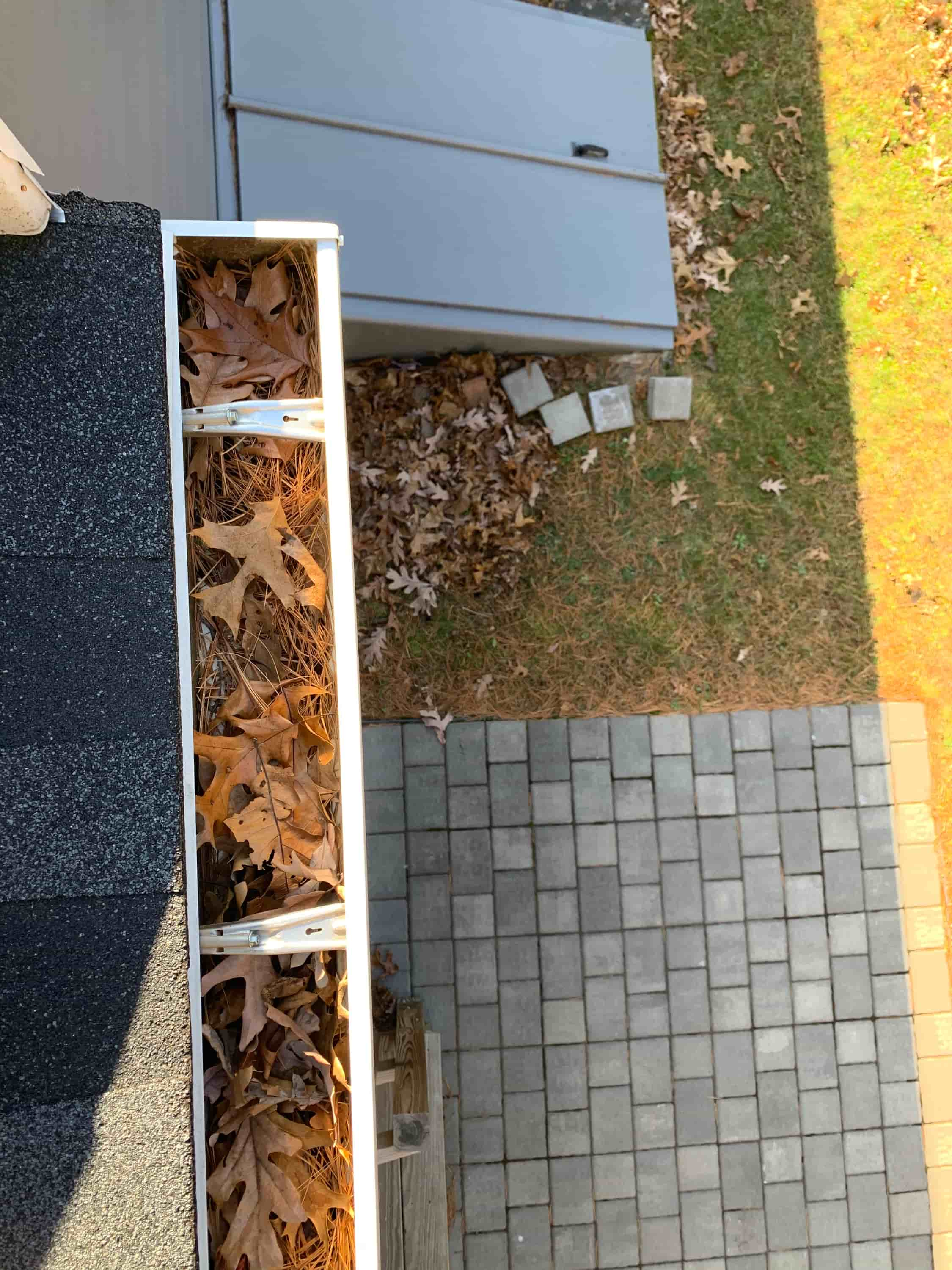 gutter cleaning and roof repair