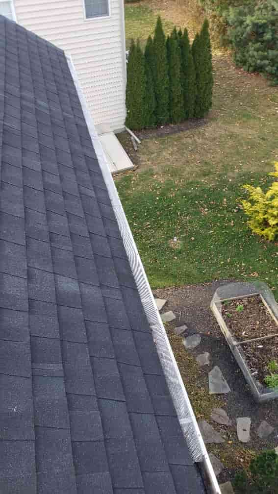 how to clean high gutters