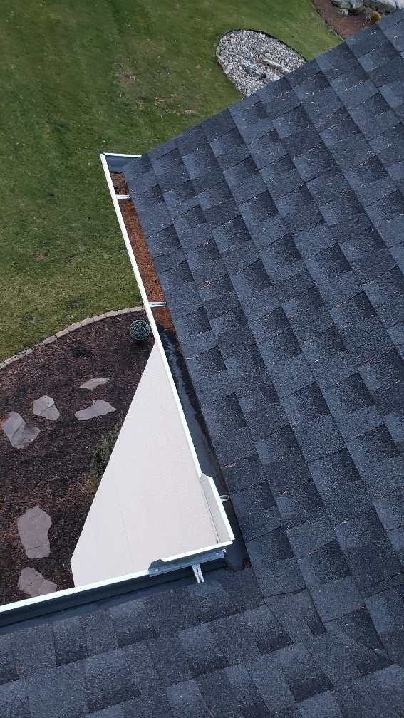 cleaning gutters from the ground 