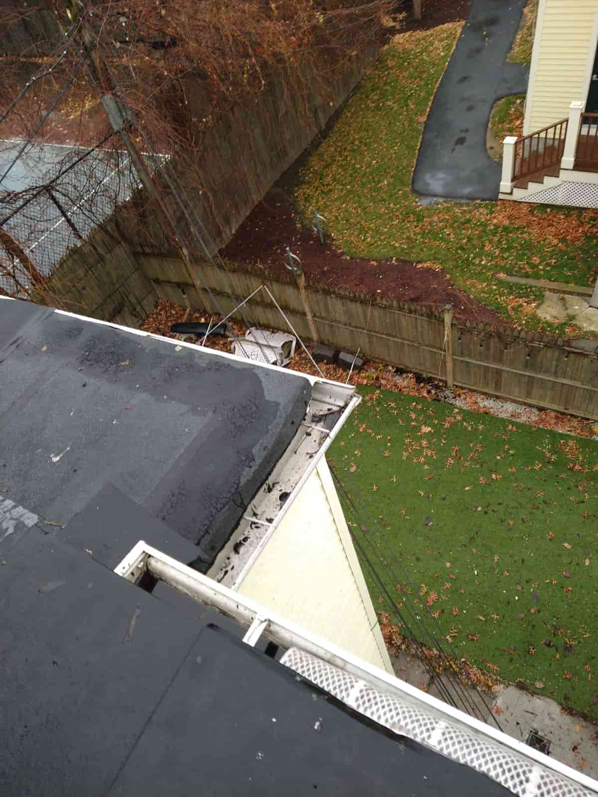 gutter hole repair