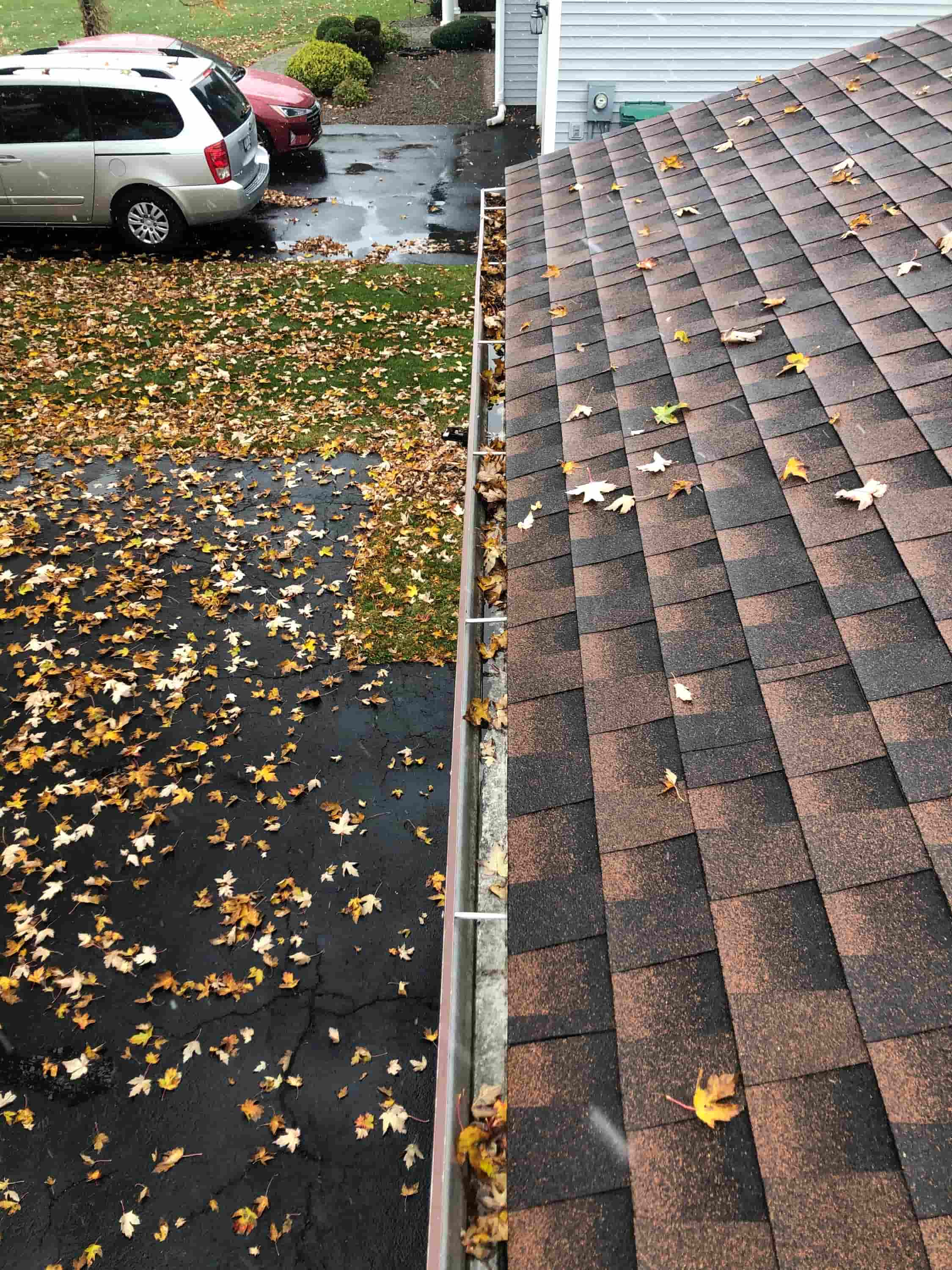 gutter cleanout