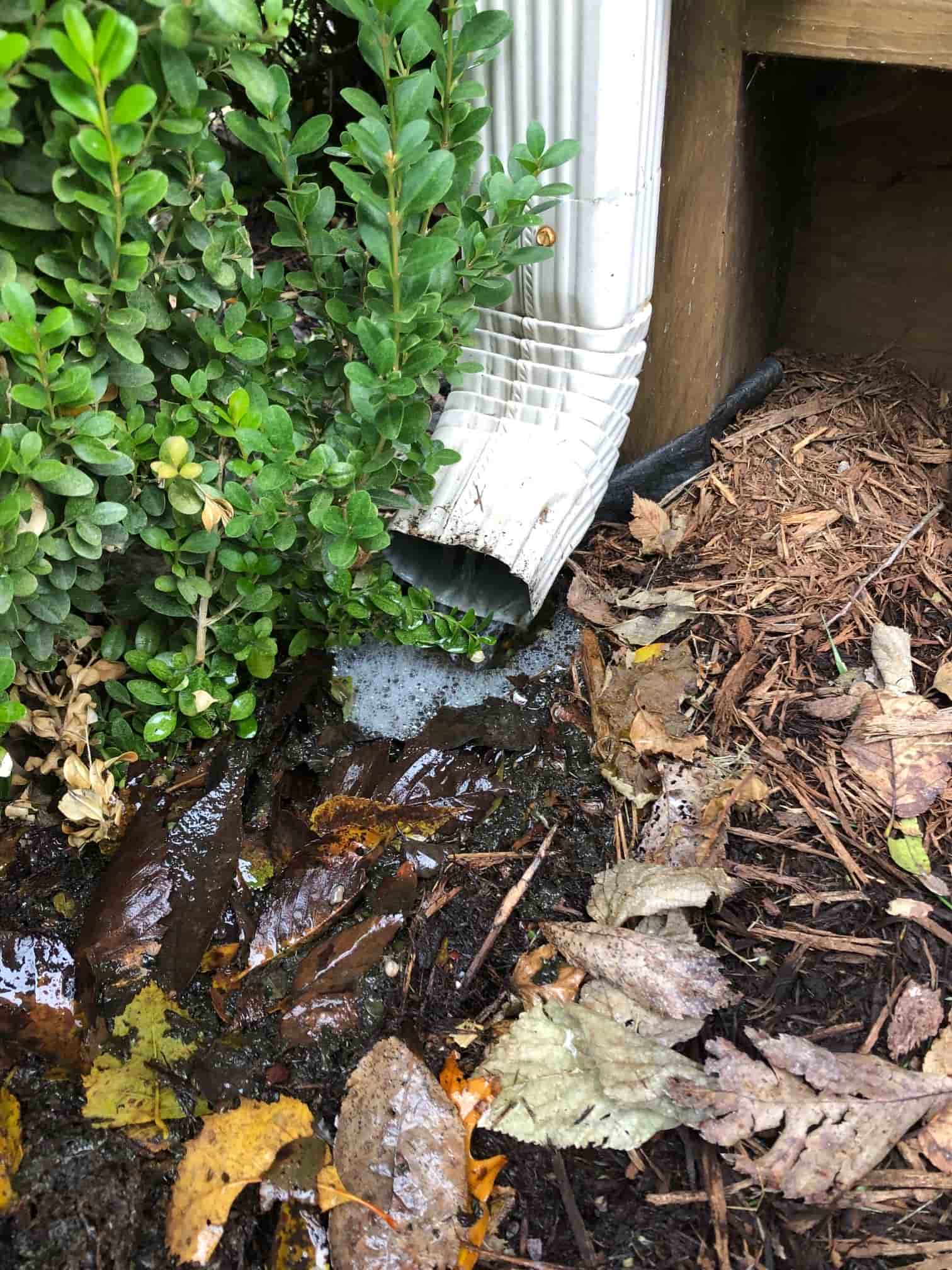 gutter pitch repair