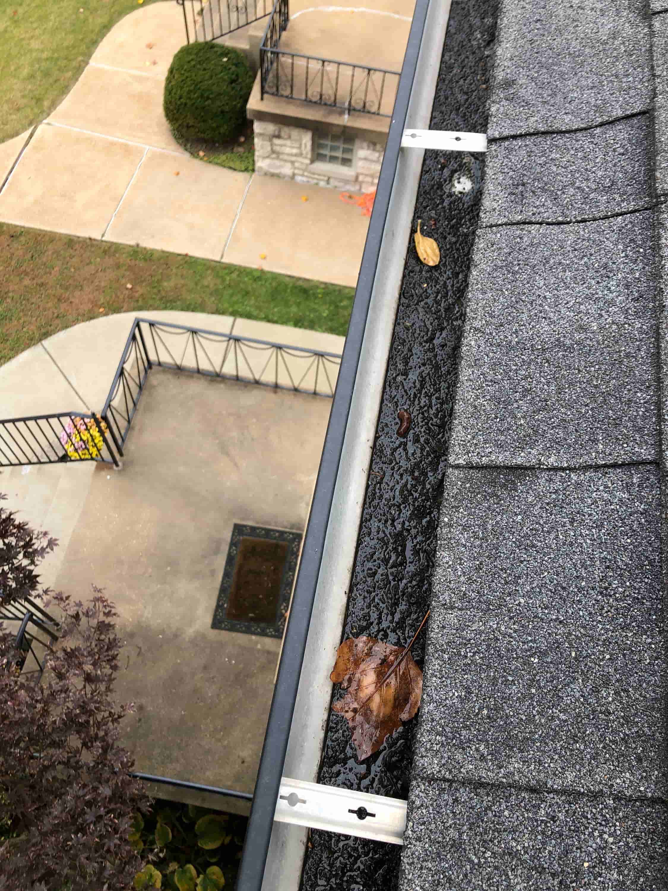 clean out gutter drains