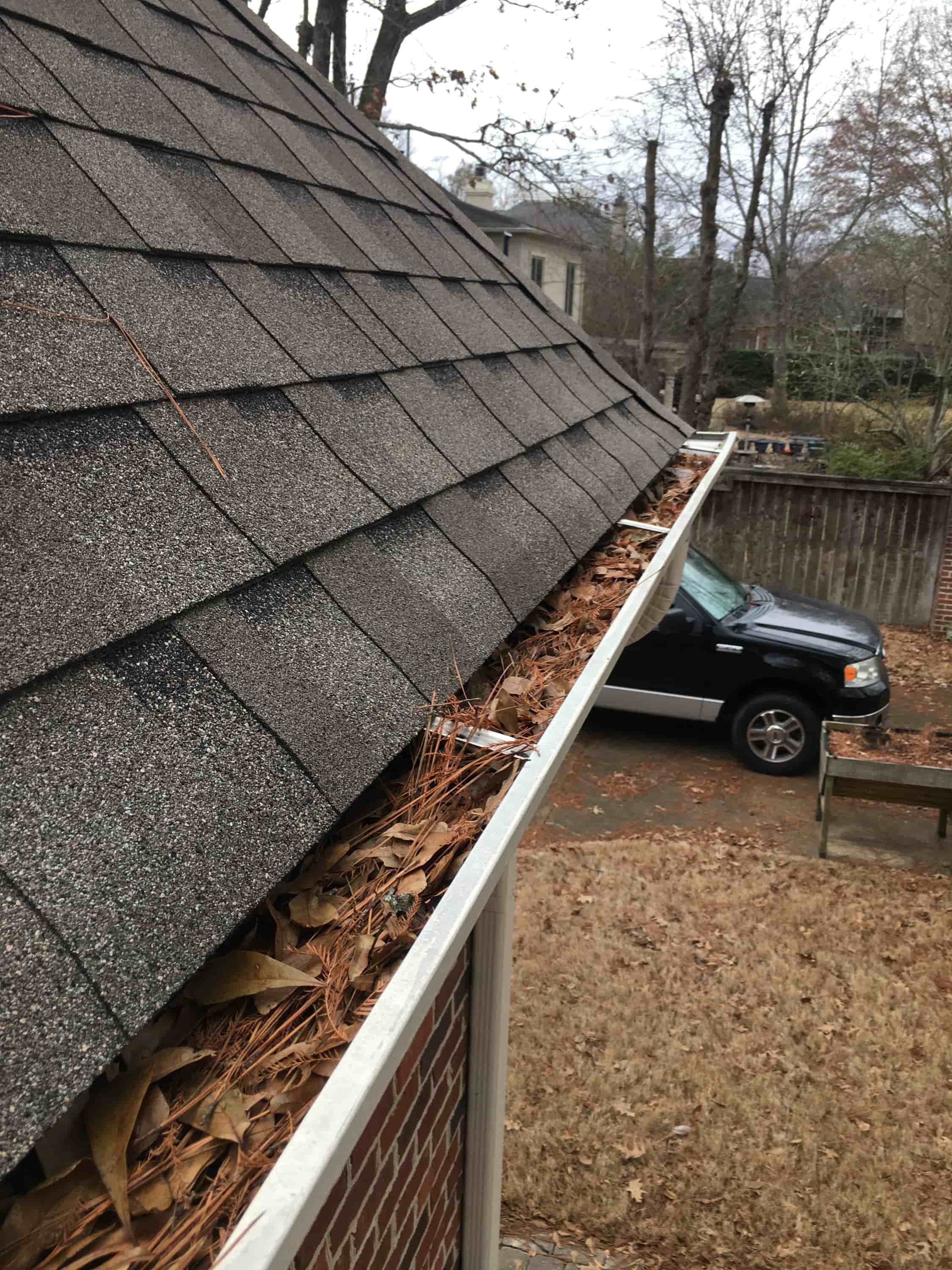 gutter cleaning charge