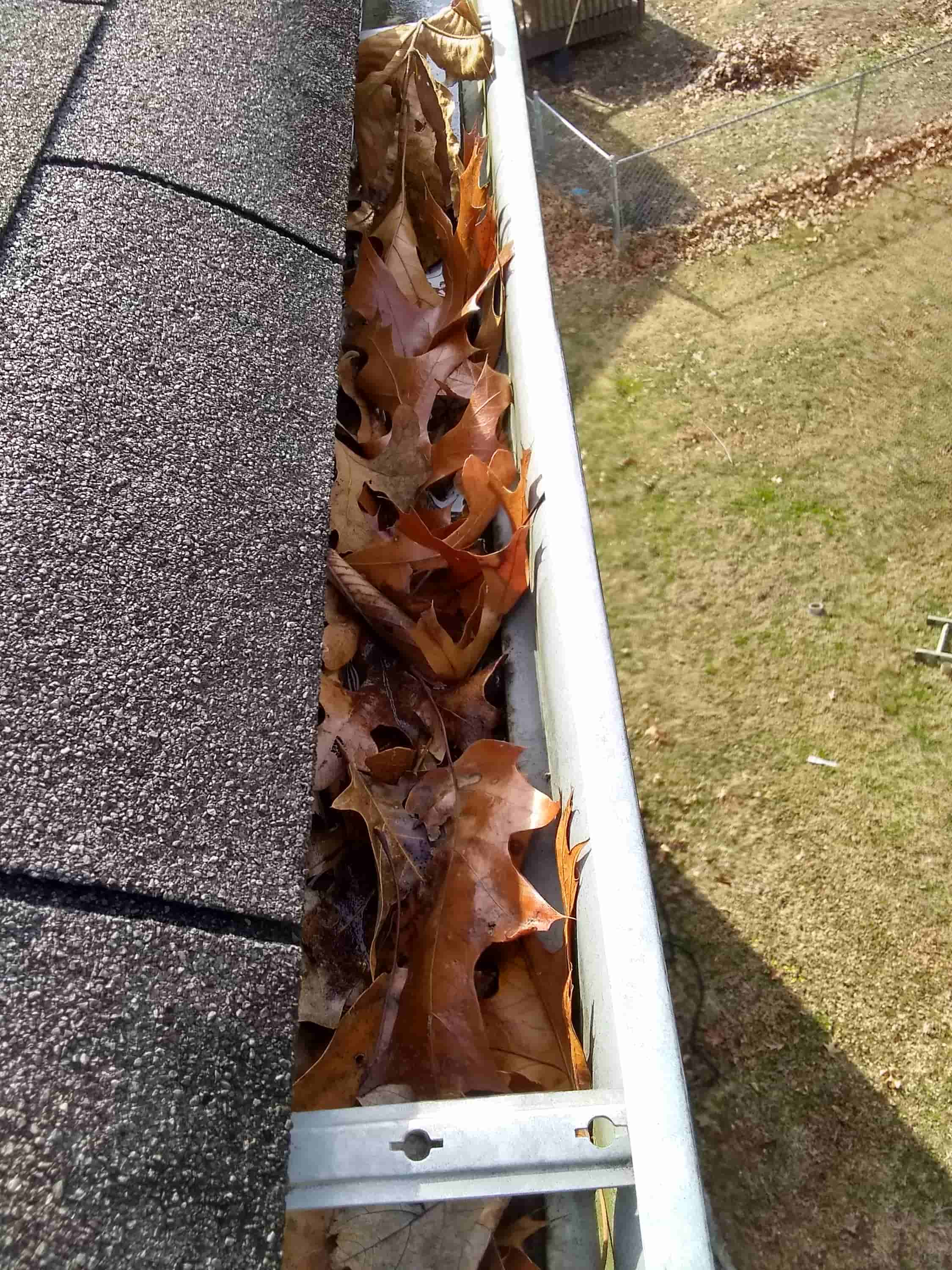 gutter cleaning secret