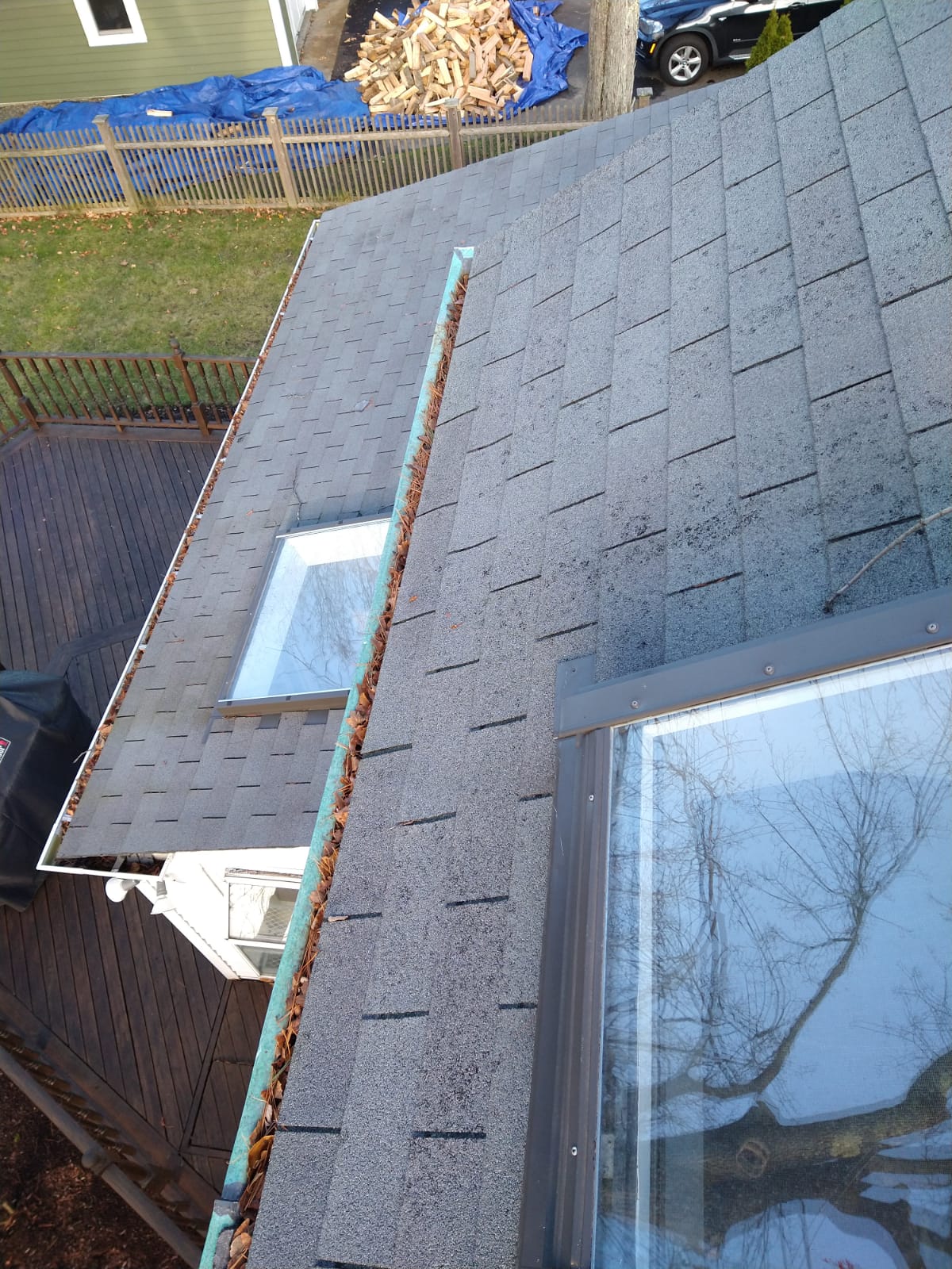 roof debris removal