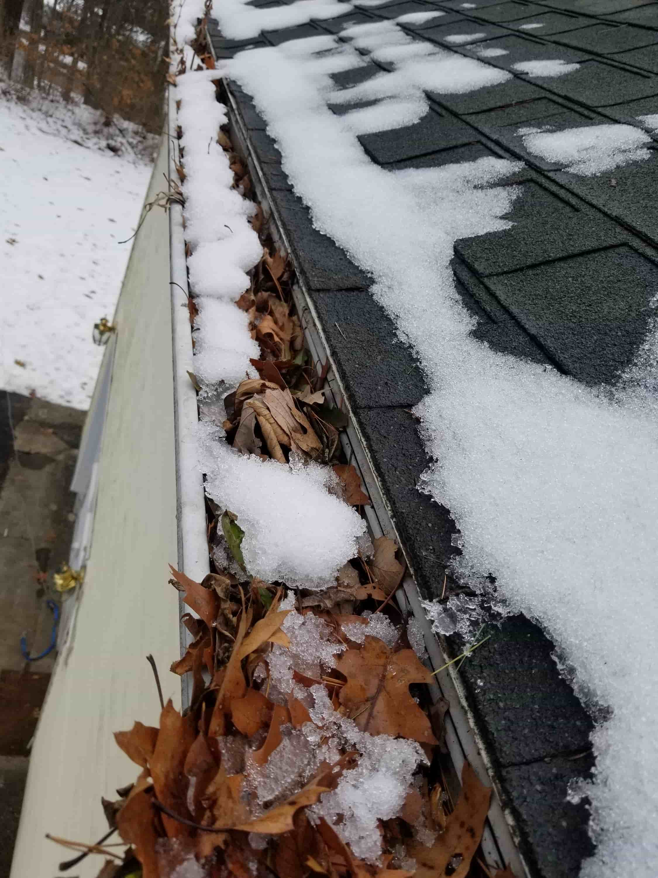 rooftop gutters and window cleaning