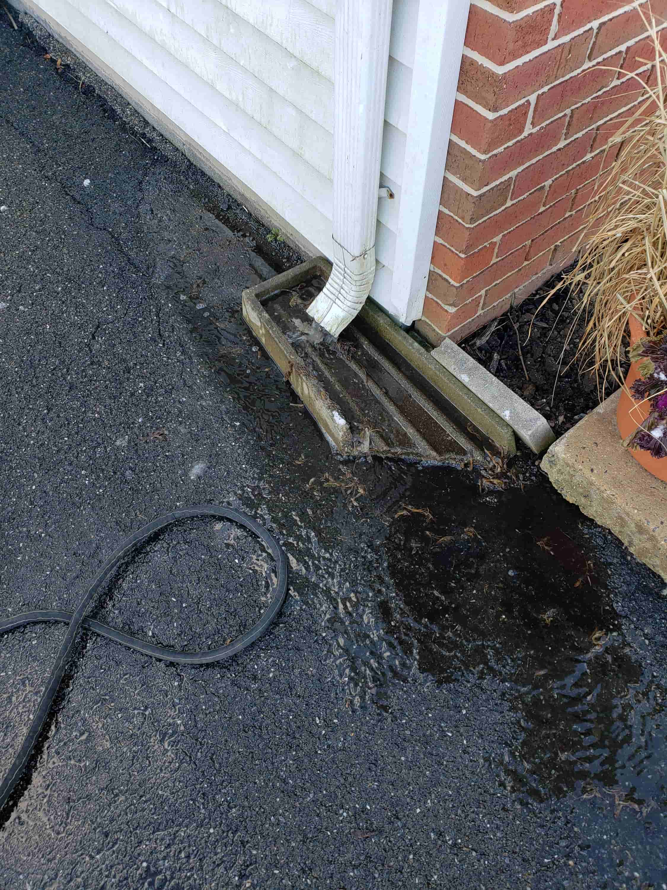 water gutter cleaner