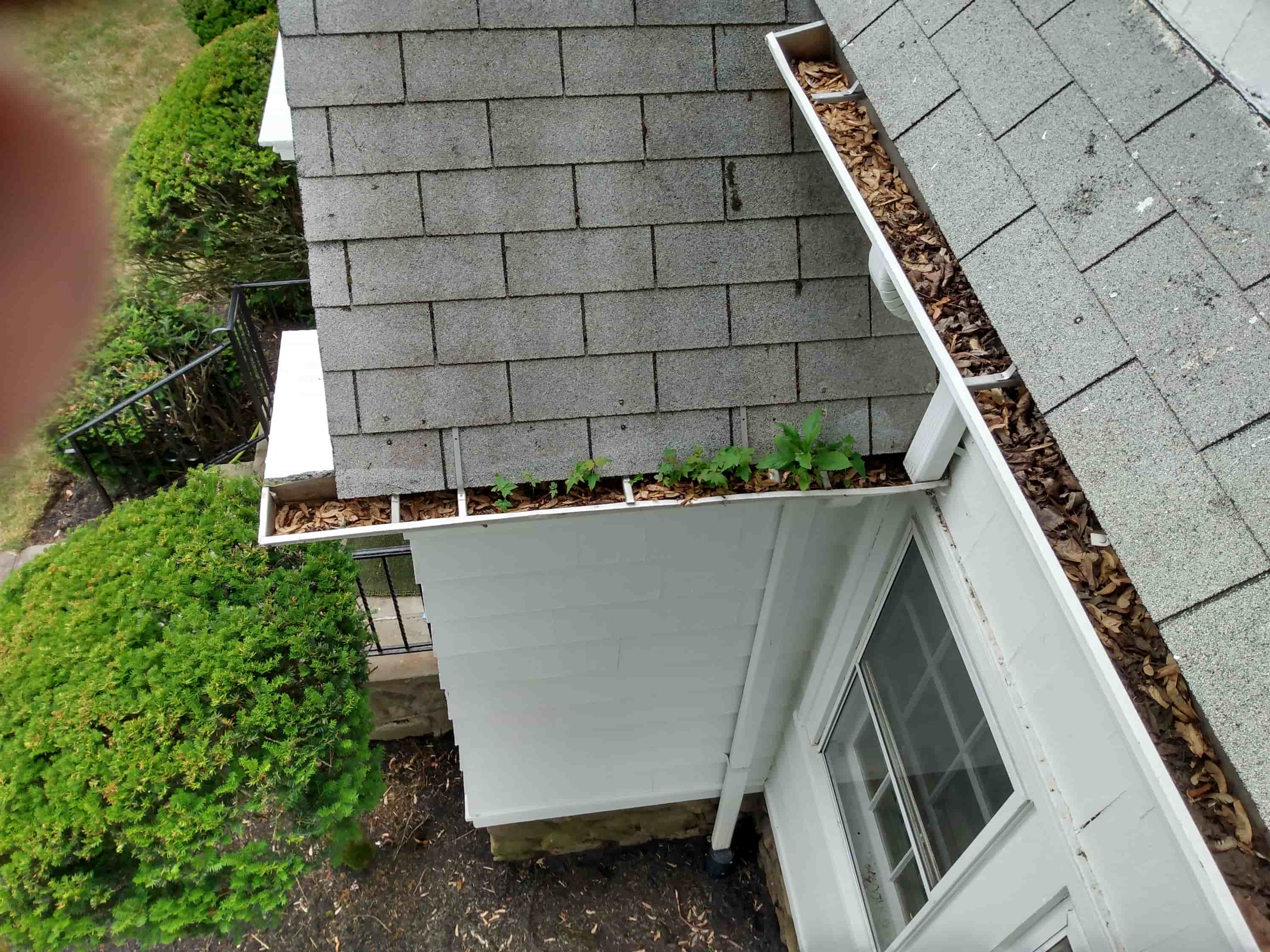 how to protect gutters from ladder