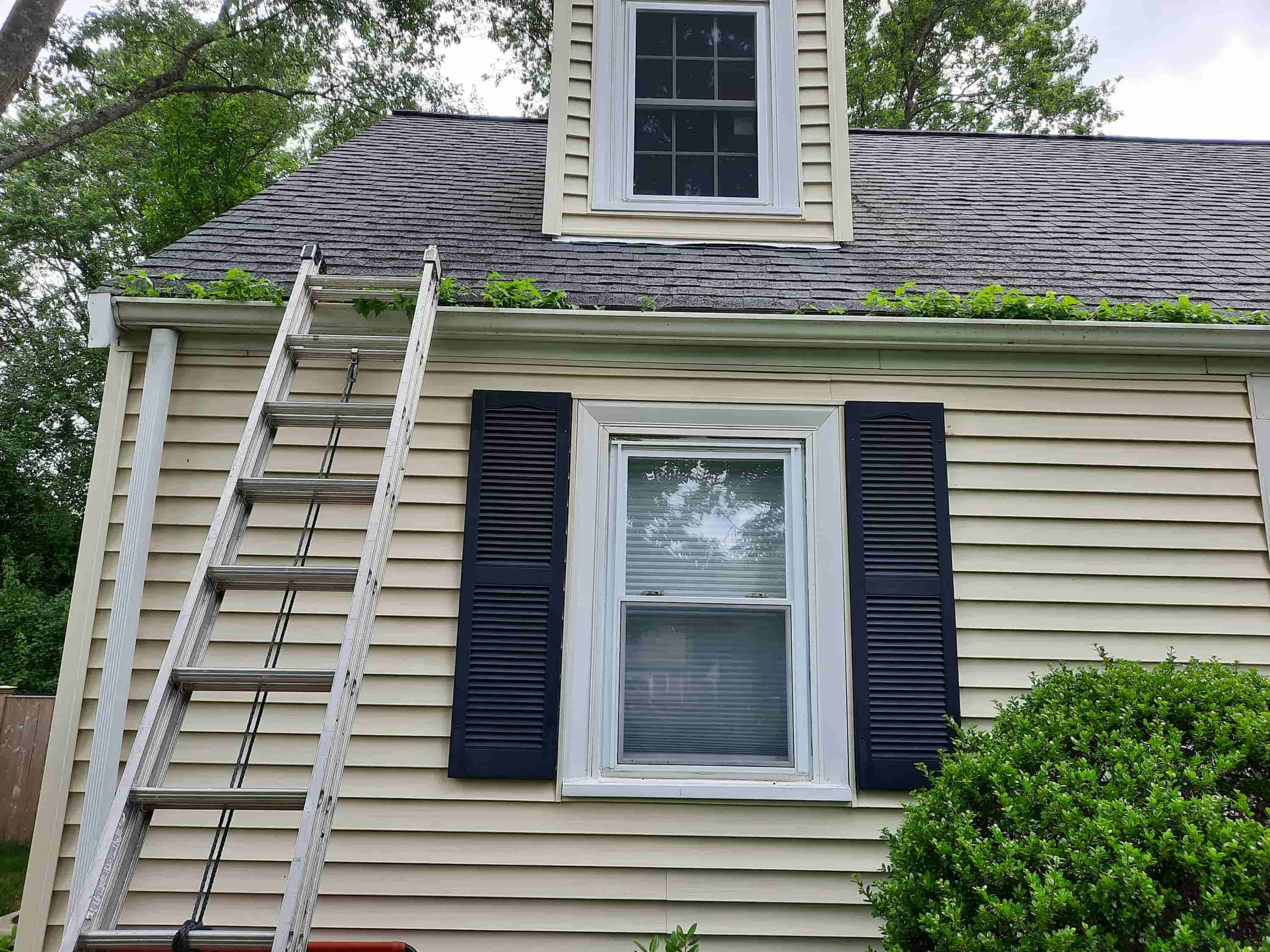 how to clean out gutters