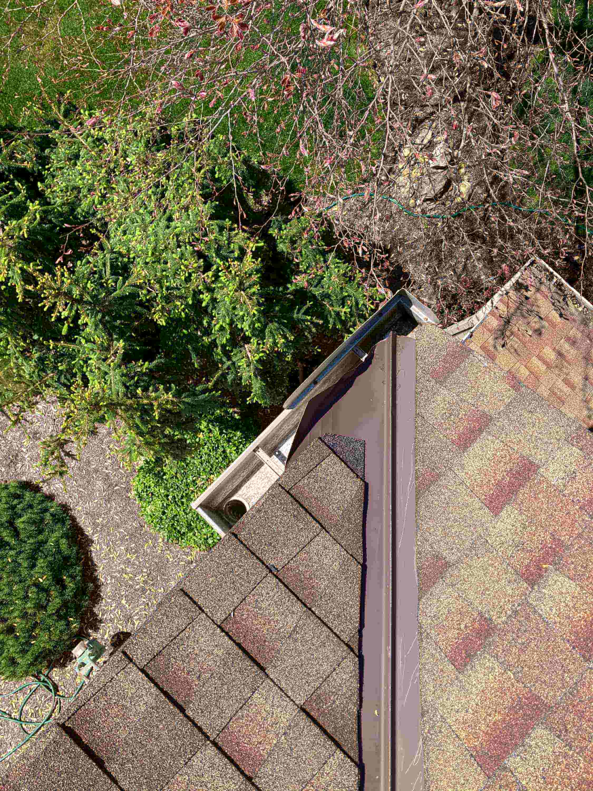 clean your gutters from the ground