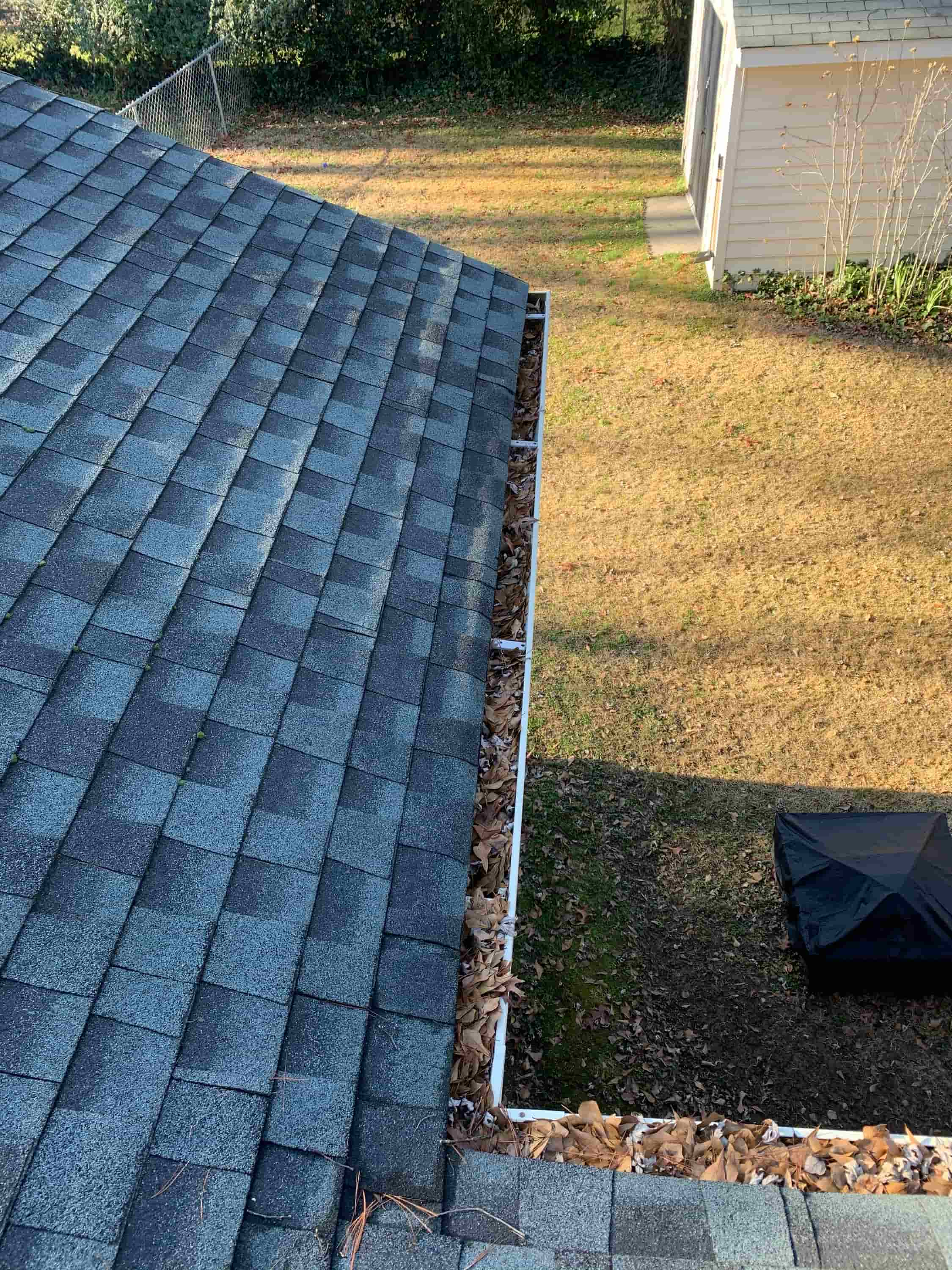 best way to clean outside gutters