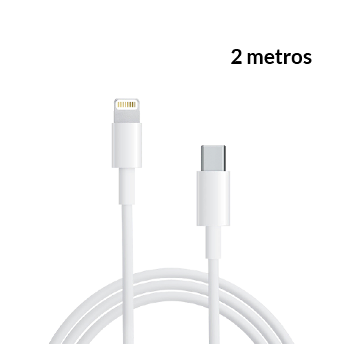 Cable cargador tipo C Apple 2 metros