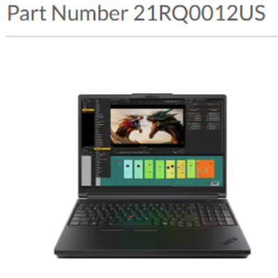 Lenovo thinkpad P16 gen3.