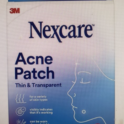 Nexcare Parche fino y transparente para el acne