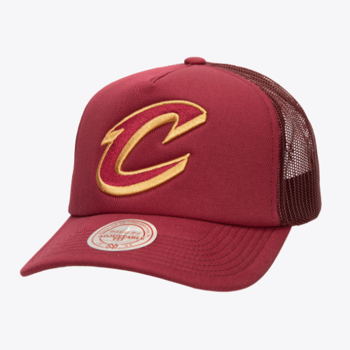 Gorra de camionero ajustable Evergreen Wine Core de los Cleveland Cavaliers