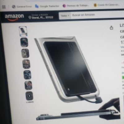 Banco de energía ultra delgado (bateria para cargar celular)