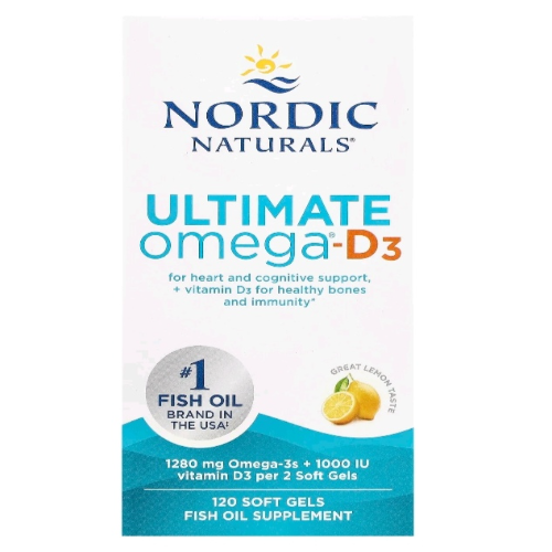 Marca: NORDIC NATURALS , ultimate omega D3, 