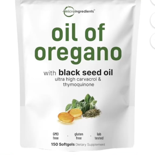Cápsulas Blandas de Aceite de Orégano