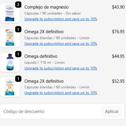 complejo de magnesio , omega 2x en 60 y 90 pastillas ,  omega definitivo liquido 
