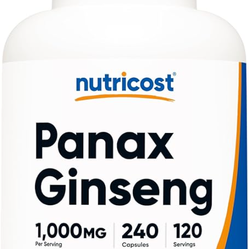 Nutricost Panax Ginseng 1000 mg