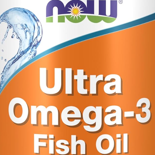 NOW Foods Supplements, Ultra Omega-3 Molecularly Distilled and Enteric Coated, 180 Softgels