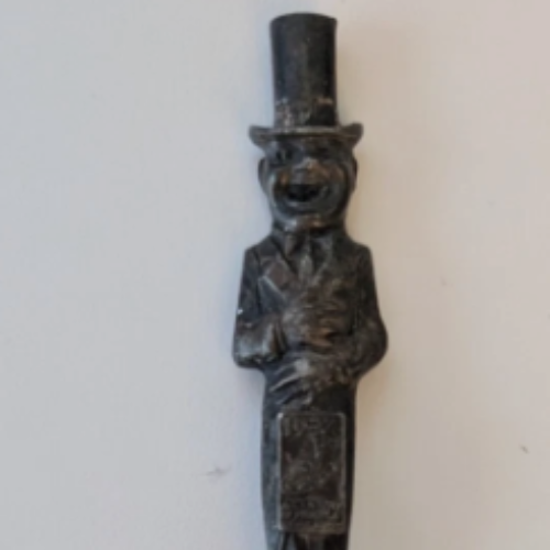 W.C. Fields Collectible Bar Cocktail Spoon, Vintage 7.5 Inches