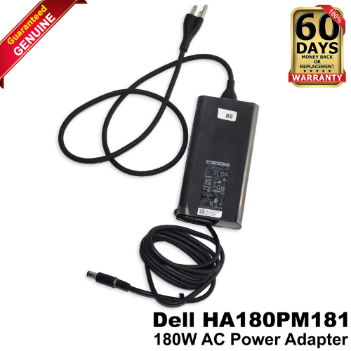 Adaptador de corriente (CARGADOR) para portátil Dell Precision M4600 M4700 180W 19.5V HA180PM181 FGV9J