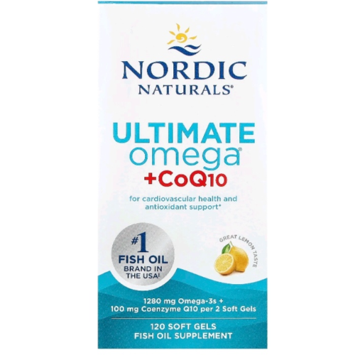 ULTIMATE OMEGA+ CoQ10, marca: NORDIC NATURALS