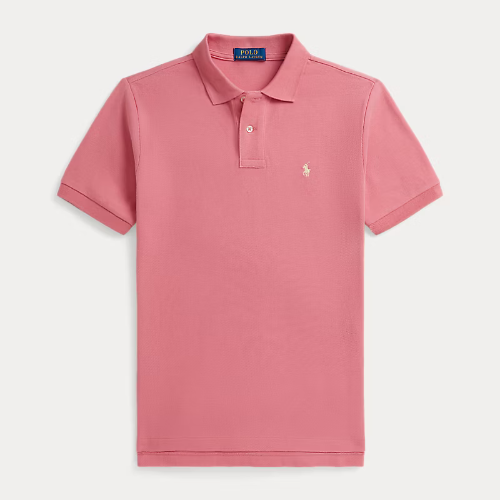 El icónico polo de malla