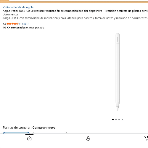Apple pencil USB C