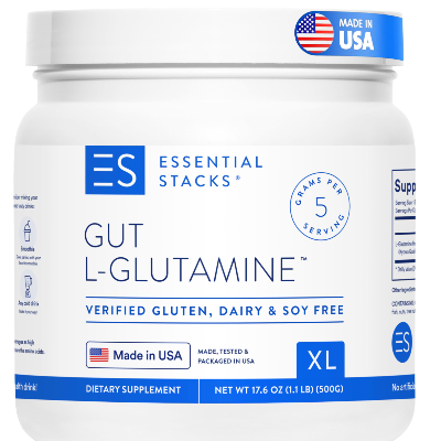 glutamina polvo x 500gr