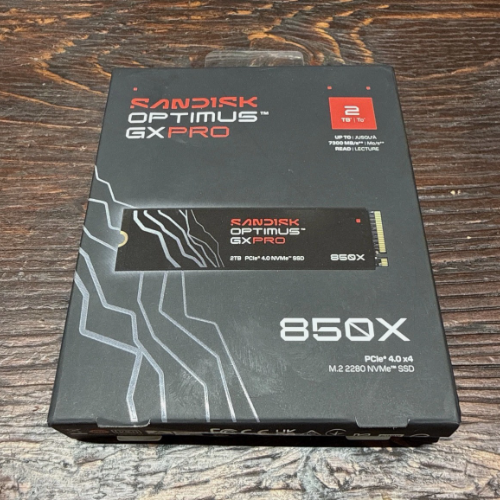 SANDISK Optimus GX PRO 2TB 850X NVMe SSD 