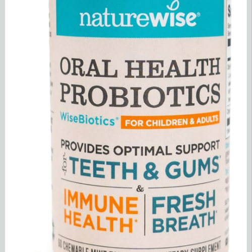 Probióticos orales masticables Nature wise