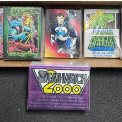 Juegos completos de cartas 1992-93 Punisher Youngblood Deathmate Plasm Savage Dragon-